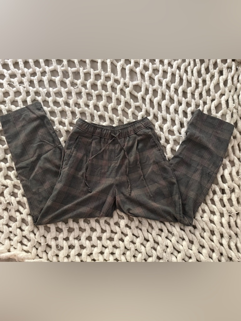 Plaid pants